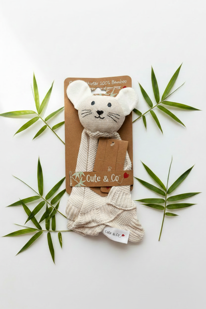 Baby Comforter - Bamboo Underneath Layout