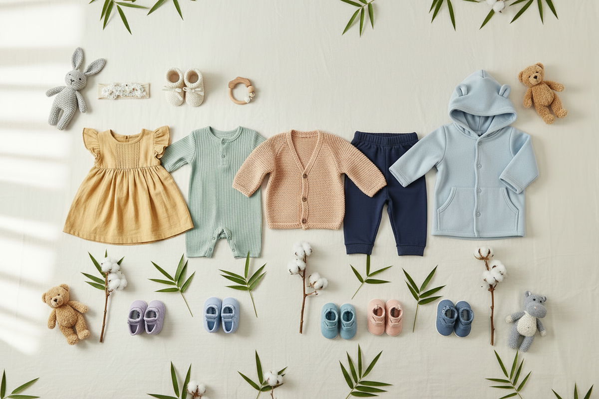 Wide banner flat lay 1440x500